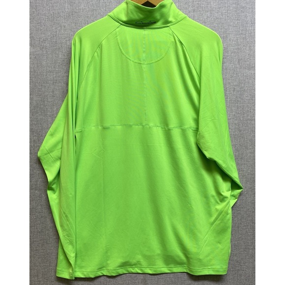 Sun Mountain Mens Size X-Large Second Layer Pullover in Lime Green NWT - Picture 2 of 14